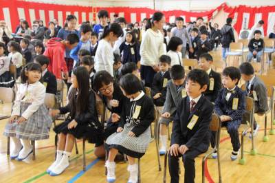 越谷市立北越谷小学校 平成31年度入学式